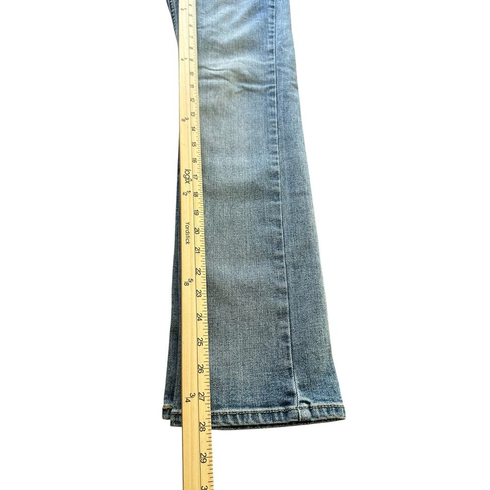 Abercrombie Kids Skinny 5 Pocket Design Light Wash Blue Jeans Size Slim 15/16 - Picture 7 of 9